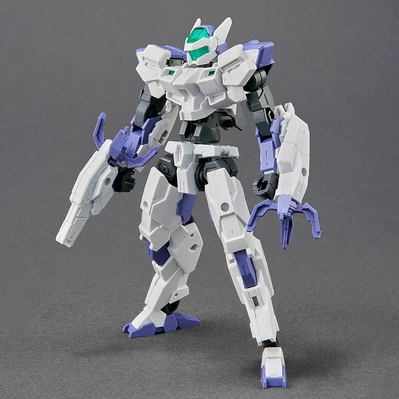 BANDAI Original 30 misiones mínimas 30MM 1/144 eEXM-40 iluminación 01 Anime figura de acción ensamblaje modelo juguete para regalo coleccionables