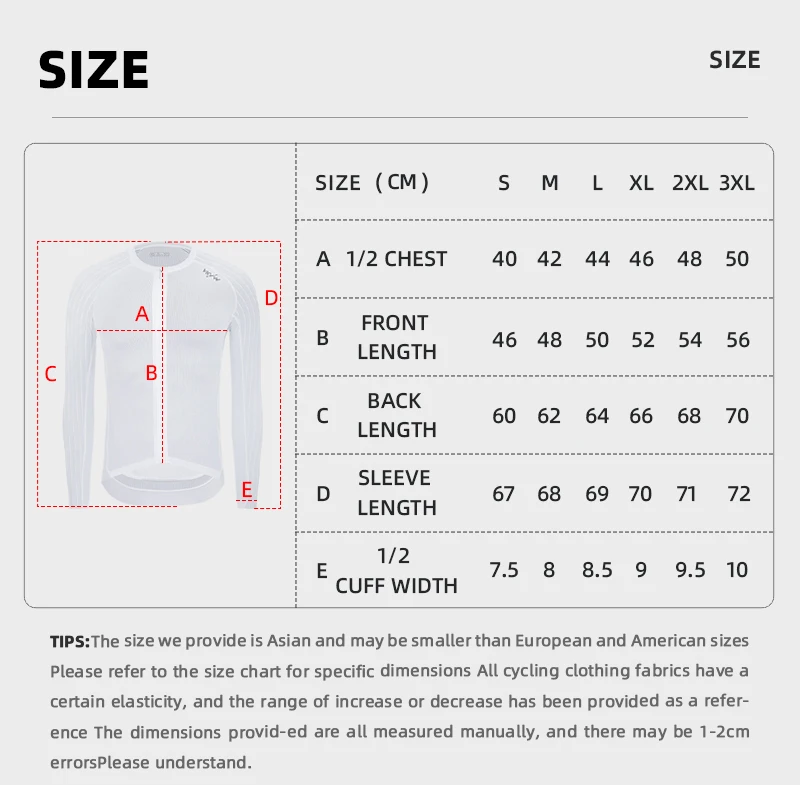 YKYWBIKE Herren-Radtrikot Langarm 2026 Rennrad-Shirt YKK Fahrradtrikot Atmungsaktiv Aerodynamisch Raglan-Ärmel – Detail 1