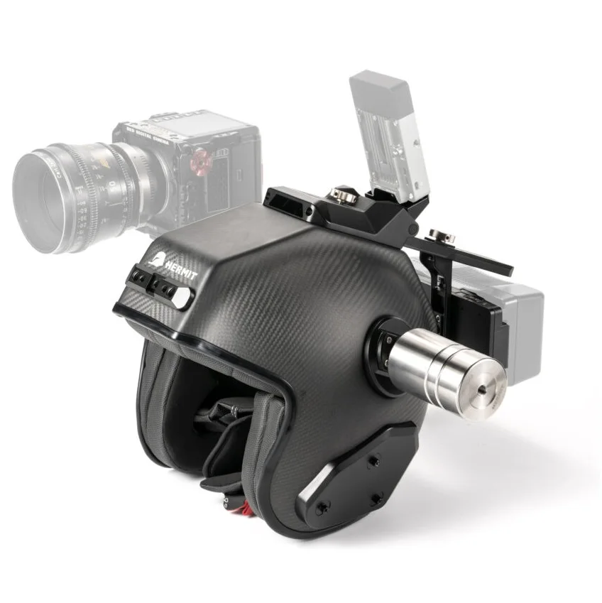 Helmet POV Support System for Achieving Professional First Person Point of View Footage Sports and Action Shooting Accessory
