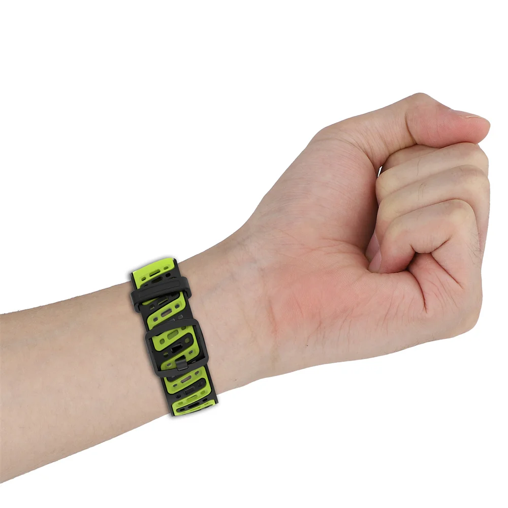 حزام ساعة أنيق من السيليكون لساعة COROS PACE Pro الذكية سوار معصم رياضي لساعة COROS PACE Pro حزام ساعة بيل