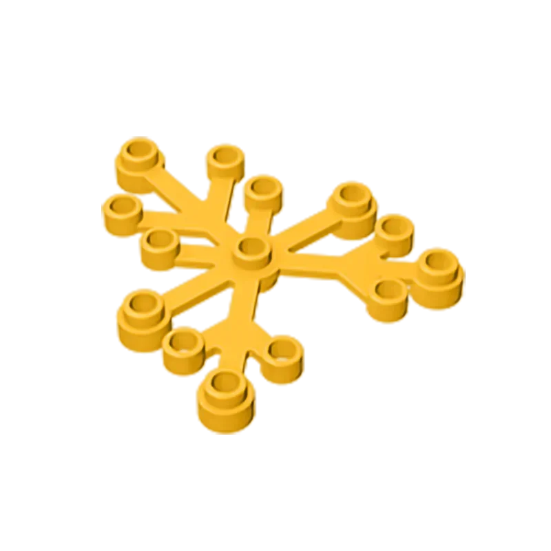 Gobricks Building Blocks GDS-1437 Plant Leaves 6 x 5  compatible with lego 2417 children's DIY Educational