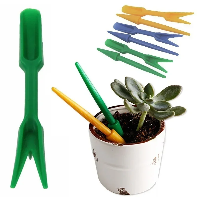 Trasplantador Manual Multifuncional para Plántulas – Herramienta Jardinería - imagen 3