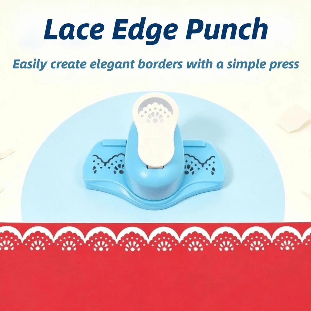 Lace Border Paper Punch Vintage Flower Design Lace Border Craft Punch S Flower Design Patterned Lace Embossing Punch