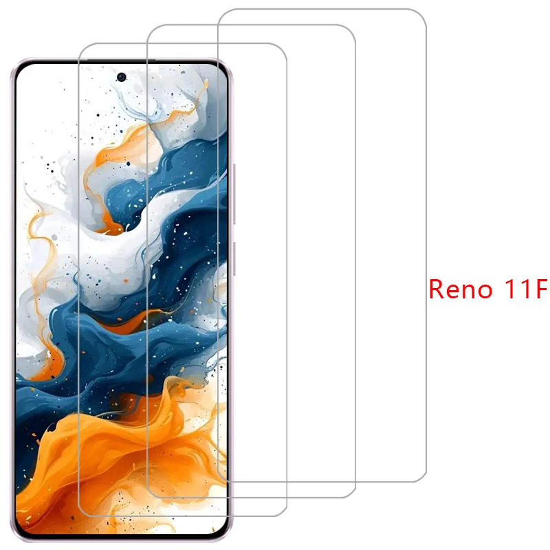 واقي شاشة من الزجاج المقسى لهاتف oppo reno 11f 5g على reno11 11 f f11 reno11f فيلم opp opporeno opporeno11f 5 g #1