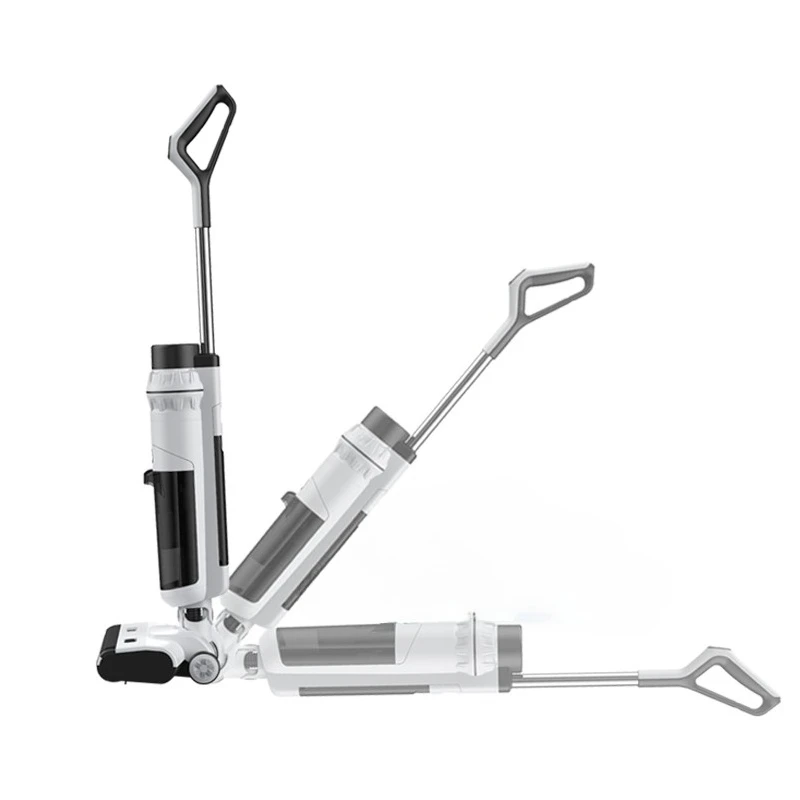 180 ° lying flat washing machine integrated suction and towing, three-in-one de-washing, sweeping and vacuuming, household
