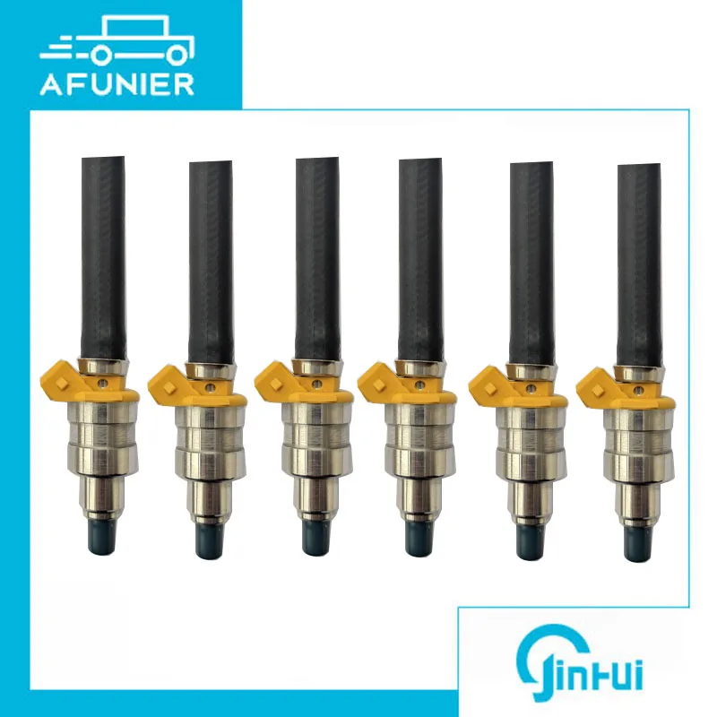 6pcs Fuel Injector Nozzle For Mercedes-Benz SL Coupe (C107),S-CLASS (W116) EV1 OE NO.:0280150034