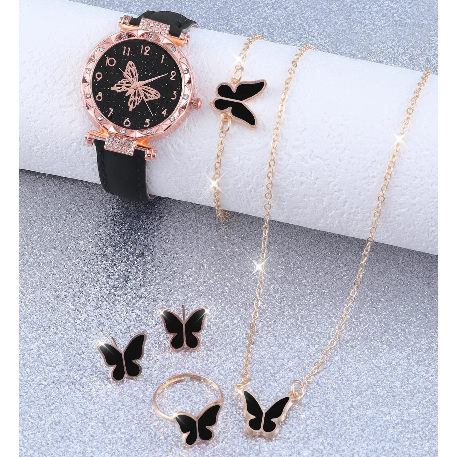 Hot Selling Ladies' Elegant and Fashionable Watch butterfly Jewelry, Suitable for Daily Wear, Is the Perfect Gift for Friends