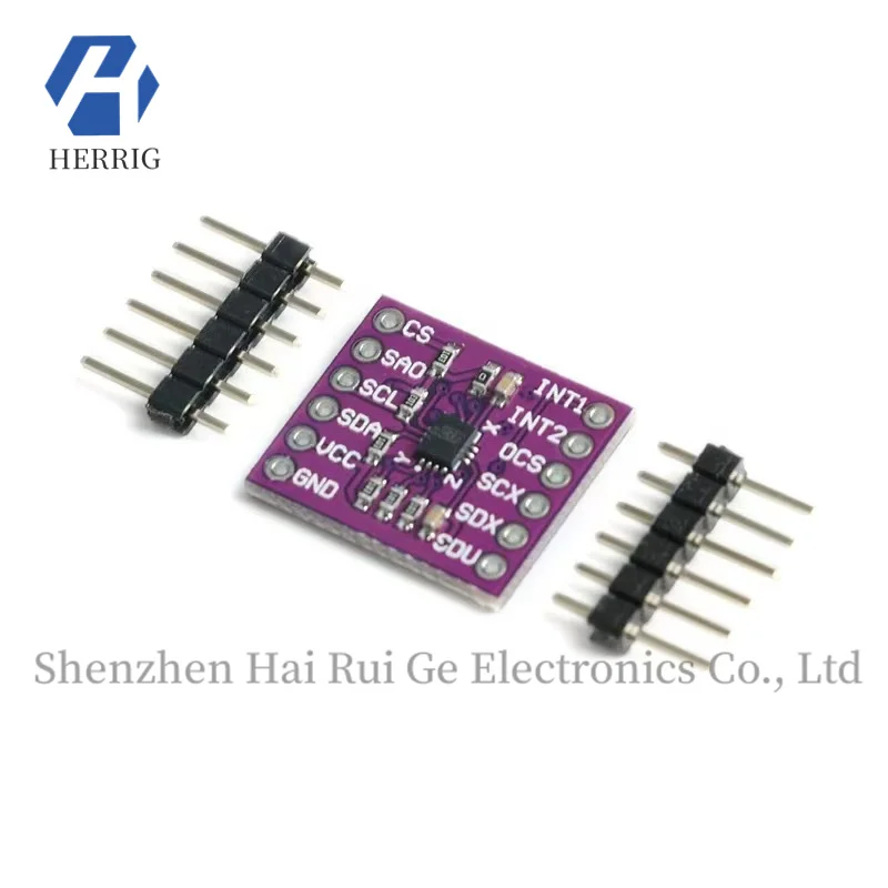 

CJMCU-633 LSM6DSO 6DOF 3D Accelerometer/Gyroscope Attitude Module
