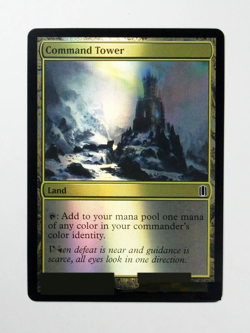Foil Urza's Tower Command Tower Dryad Arbor Glacial Chasm TCG Proxy Cards Custom Top Quality Game Collection Trading Cards