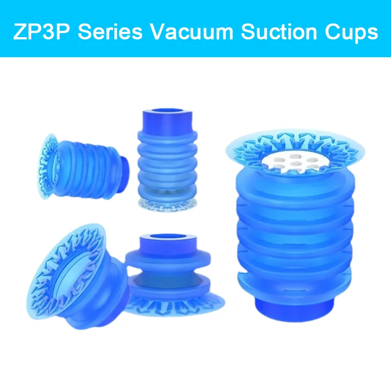 

5pcs/pack ZP3P Series Vacuum Suction Cups Bellow-Type Diaphragm Suction Cup ZP3P-20/25/32/40/50/JT5SF-W