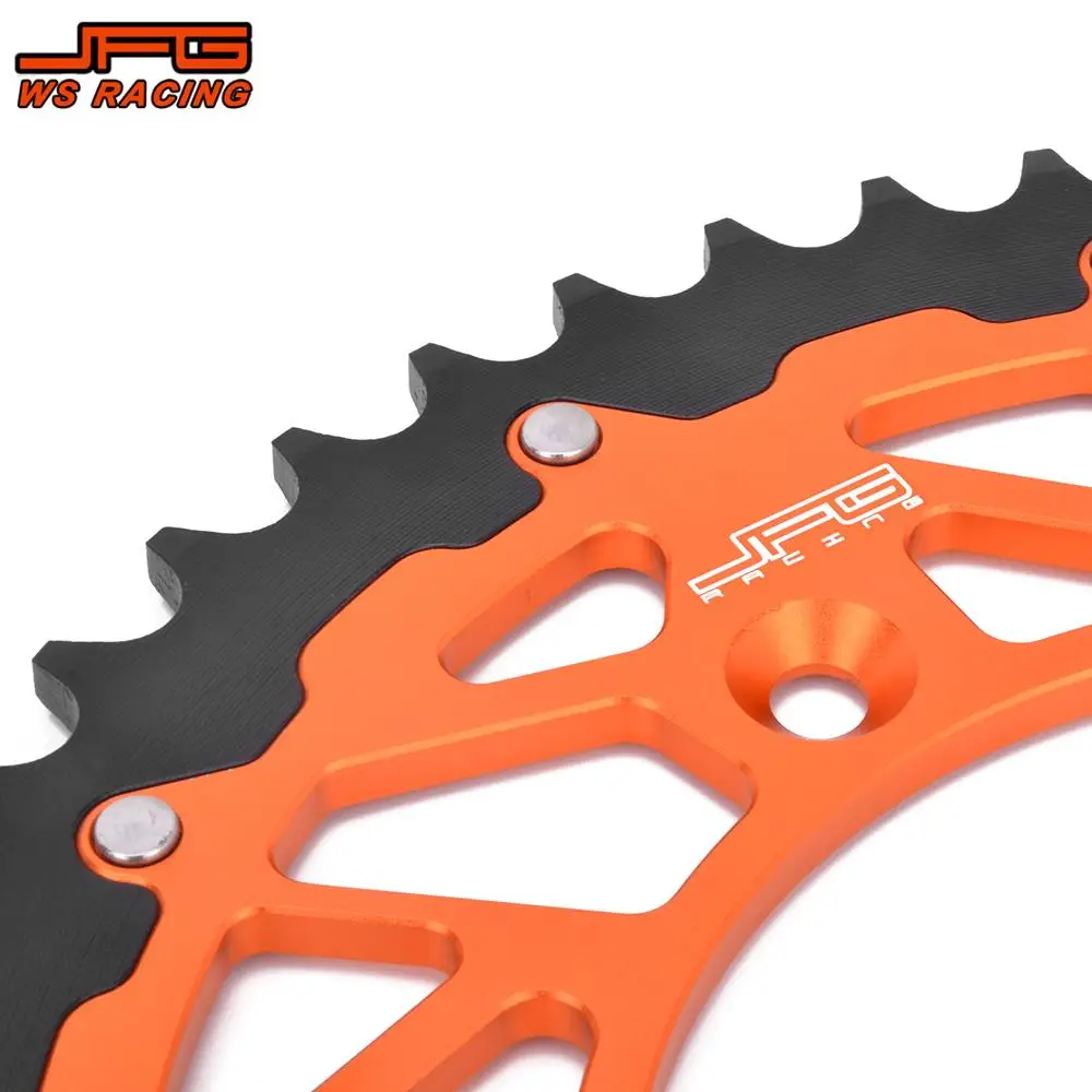 Motorcycle Accessories CNC Rear Chain Sprocket 42T 45T 48T 50T 52T for KTM EXC SX XCW EXCF SXF MXC LC4 SMC SMR 125-525 Dirt Bike