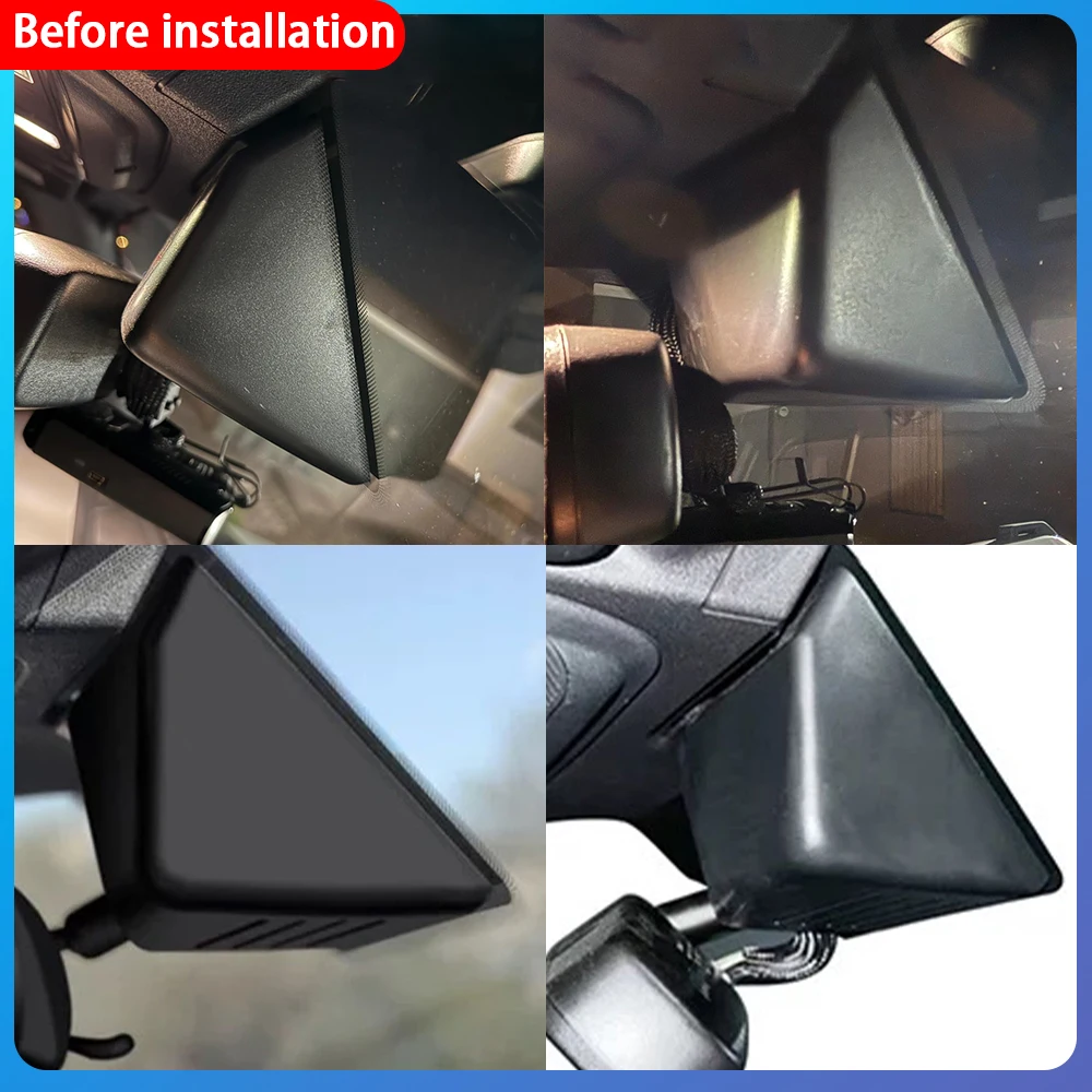 HD Wiifi 4K Dash Cam for Ford Bronco Raptor U725 2021 2022 2023 2024 2025 DVR Front Rear Car Camera Plug and Play Video Recorder