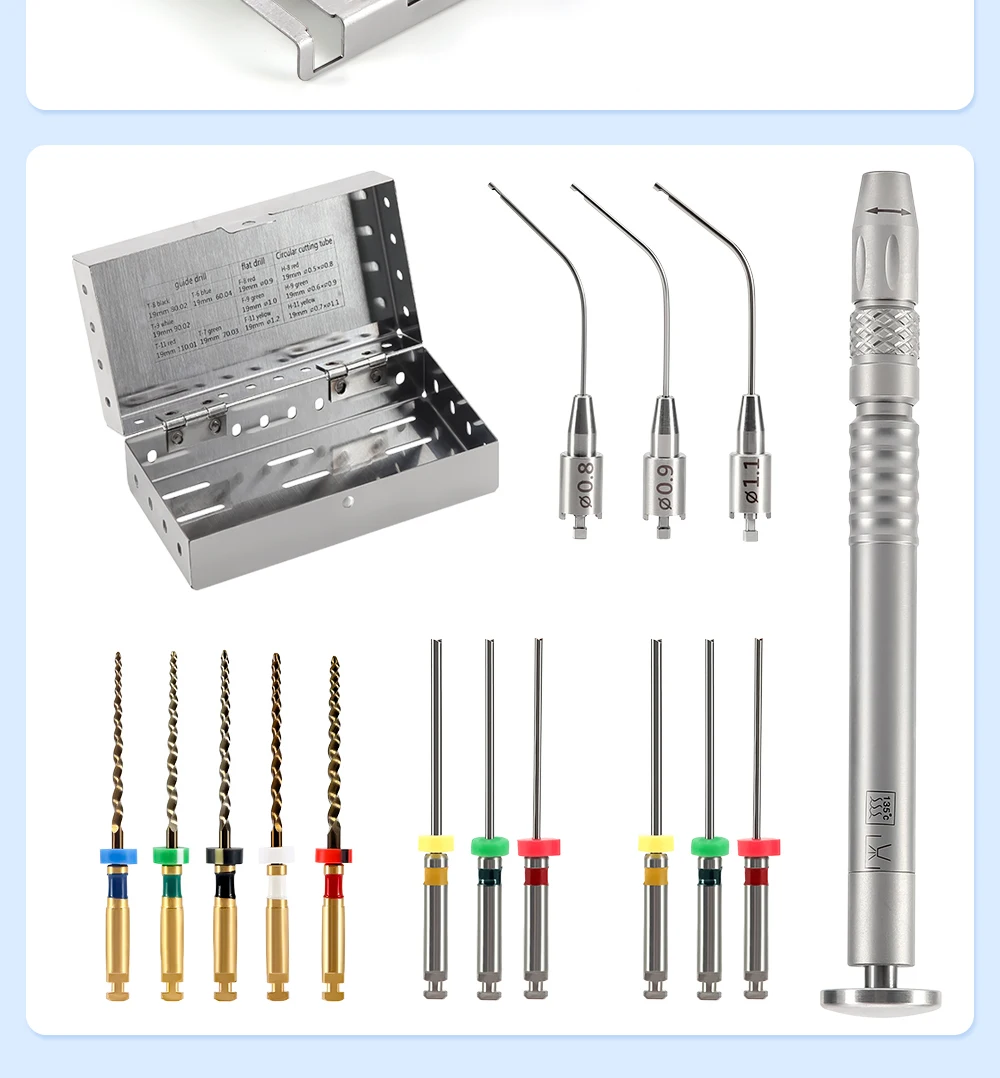 AZDENT Dental Endodontic File Removal System Kit Broken File Extractor Endo Root Canal Removal Instrument Dentistry Clinic Tool – Detail 12