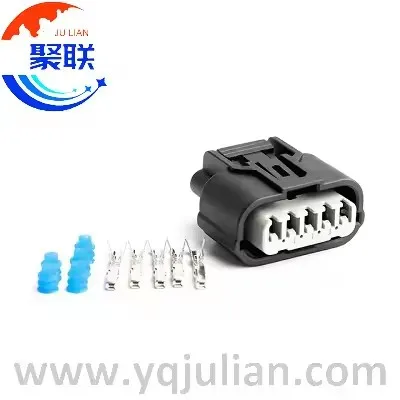 1Set 5Pin 6189-1081 6918-2128 Car Wire Cable Socket with Wires Auto Intake Pressure Oxygen Sensor Sealed Connectors For Honda