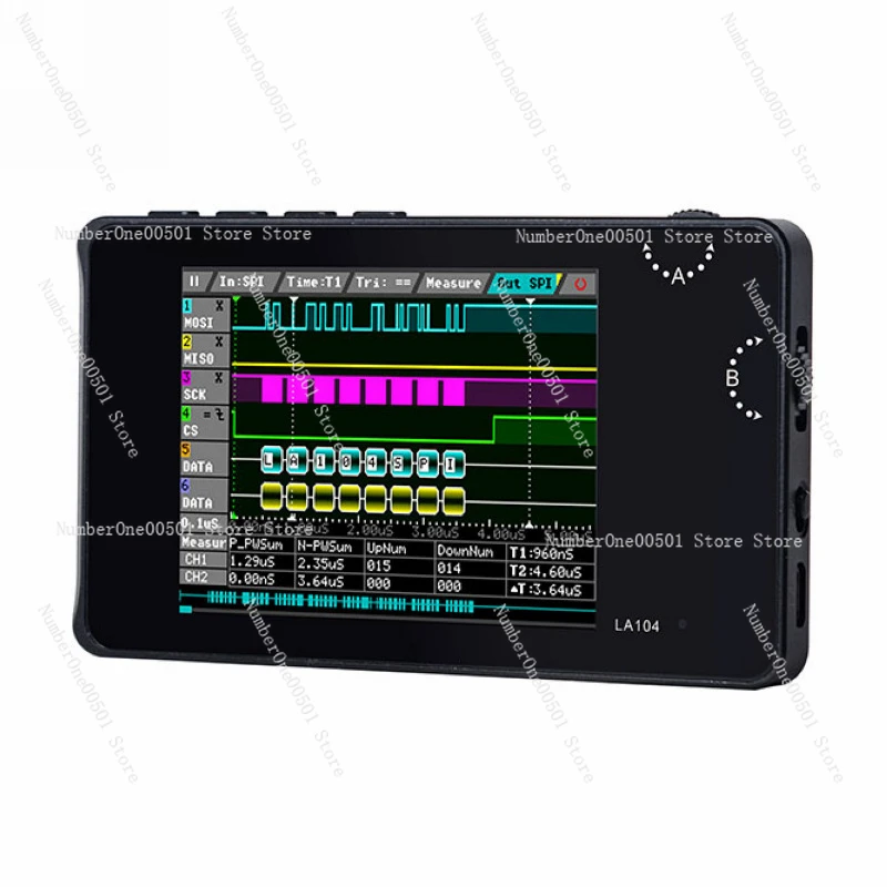 LA104LogicAnalyzer Four-channel Debugging Assistant Sampling 100MHz Protocol Analysis