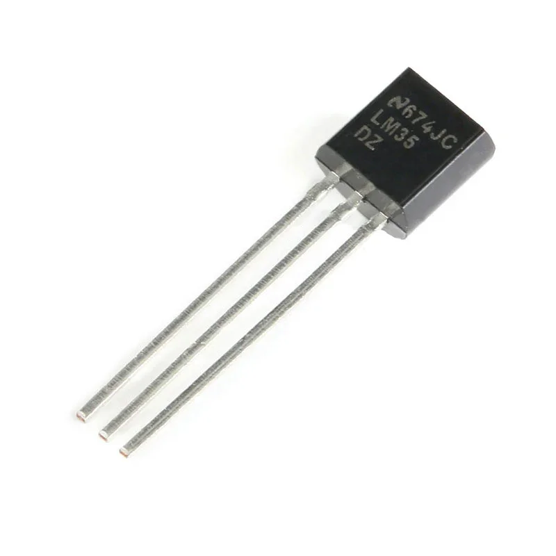 Sensor de temperatura de precisão LM35DZ TO-92 novo e original