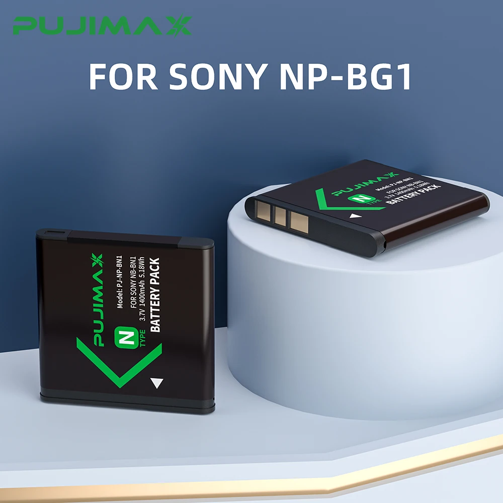 PUJIMAX 1400mAh NP-BN1 Battery For SONY DSC TX9 T99 WX5 TX7 W390 W380 W350 W320 W360 QX100 W370 NP BN1 Camera Digital Batteries