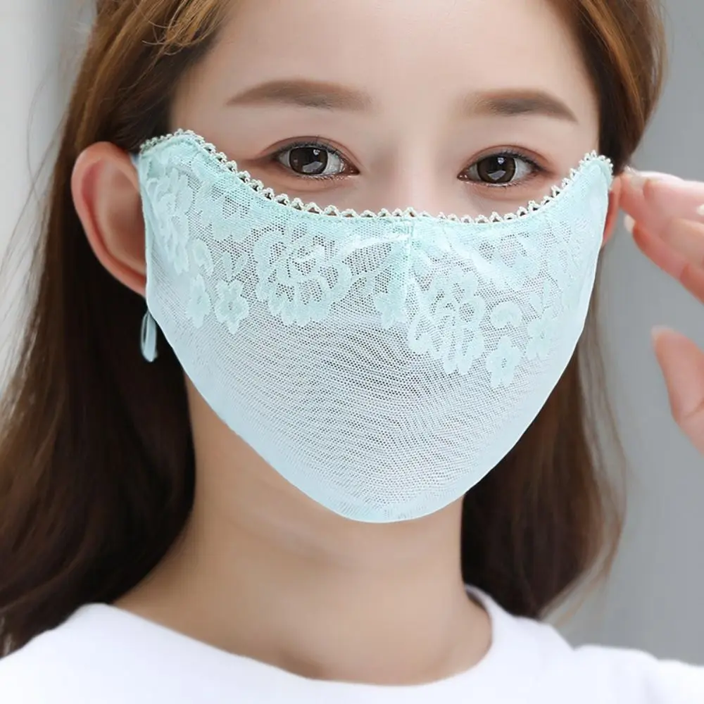 

Сплошной цвет, солнцезащитная кружевная маска, подвесной солнцезащитный козырек для ушей, солнцезащитный козырек для лица, регулируемый ремешок, дышащая маска с защитой от ультрафиолета, летняя