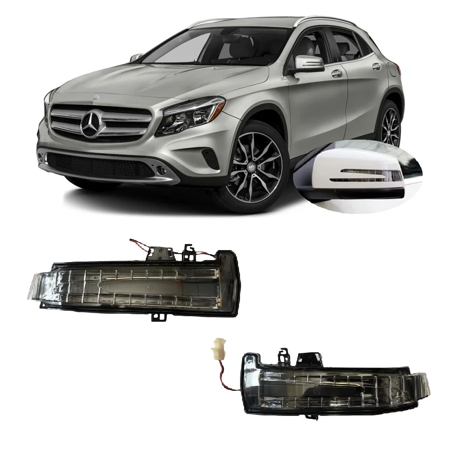 

for Mercedes Benz GLA Class X156 180 200 250 2014 2015 2016 2017 2018 Original Style Side Mirror Turn Signal Light Lamp