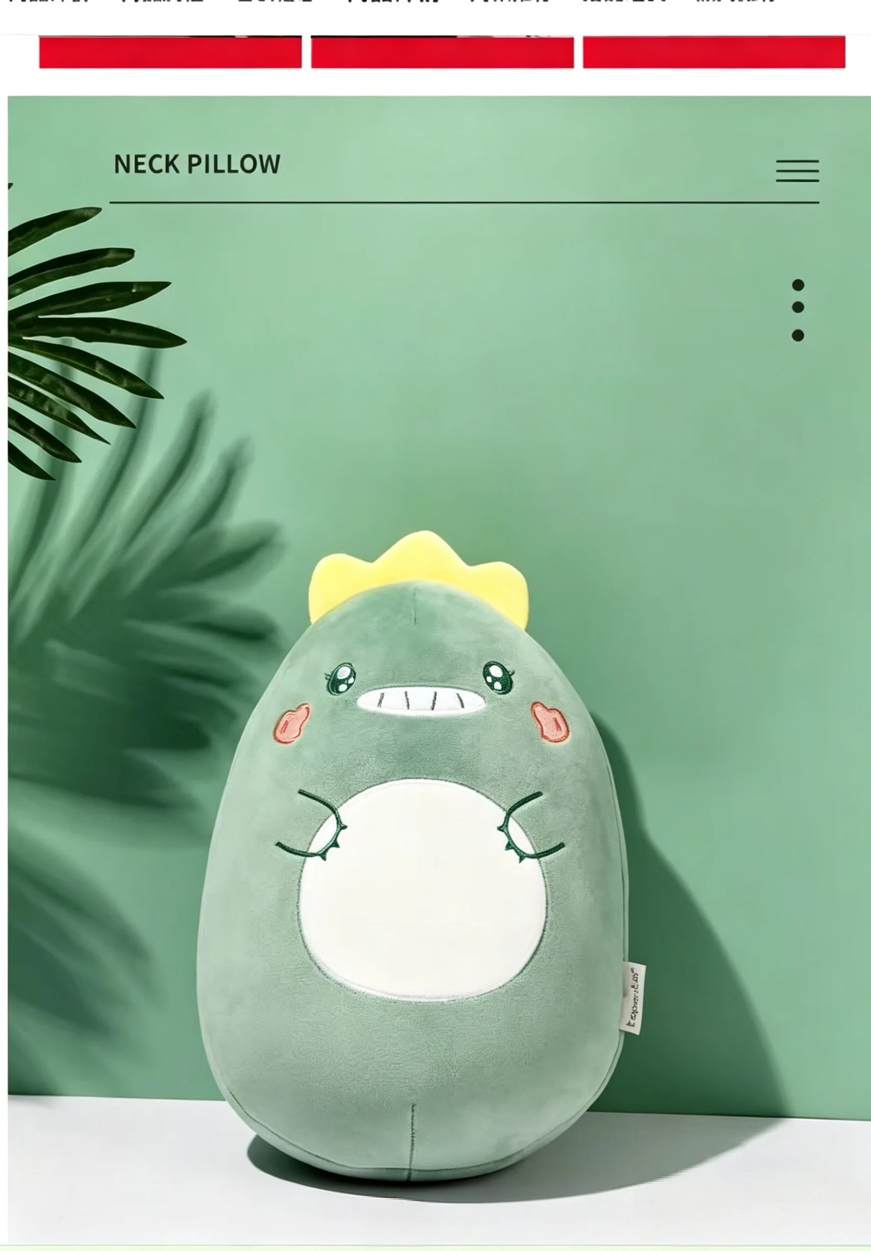 Lightweight Custom Ergonomic Anti-Dust Mite Custom   2-in-1 convertible neck pillow For Home Office