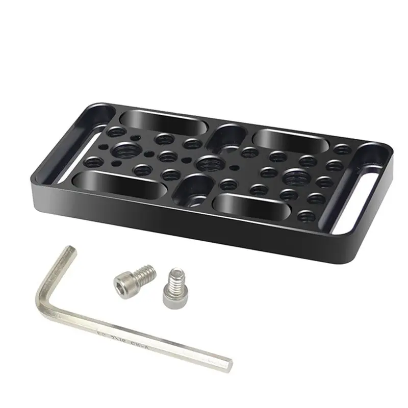 B63B-2X Switching Plate Camera Mounting Cheese Plate For Railblocks Dovetails And Short Rods (Longer Version)