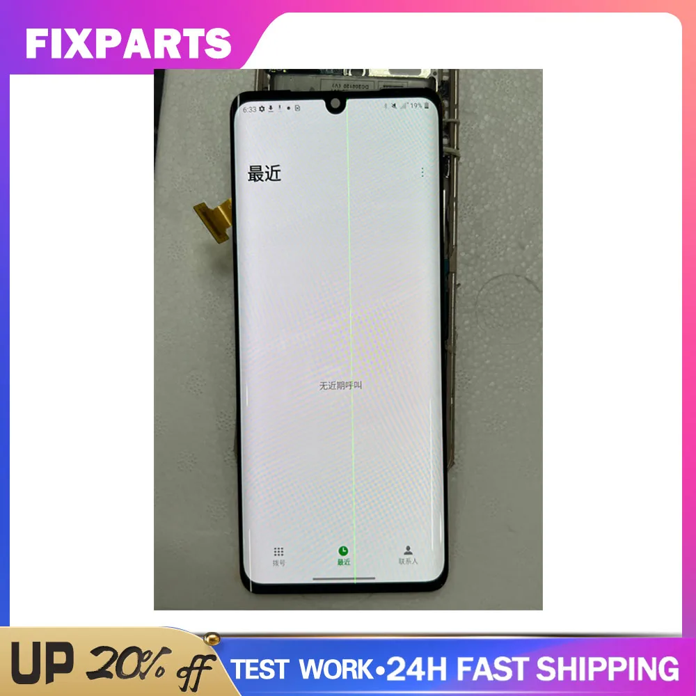 

Point Line For LG Velvet 5G G900 LM-G900N G910EMW LCD Display Touch Screen Digitizer Assembly Replacement For LG G9 G910EMW LCD