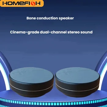 Portable Bone Conduction Bluetooth Speaker Mini Wireless Vibration Speaker HiFi Stereo…