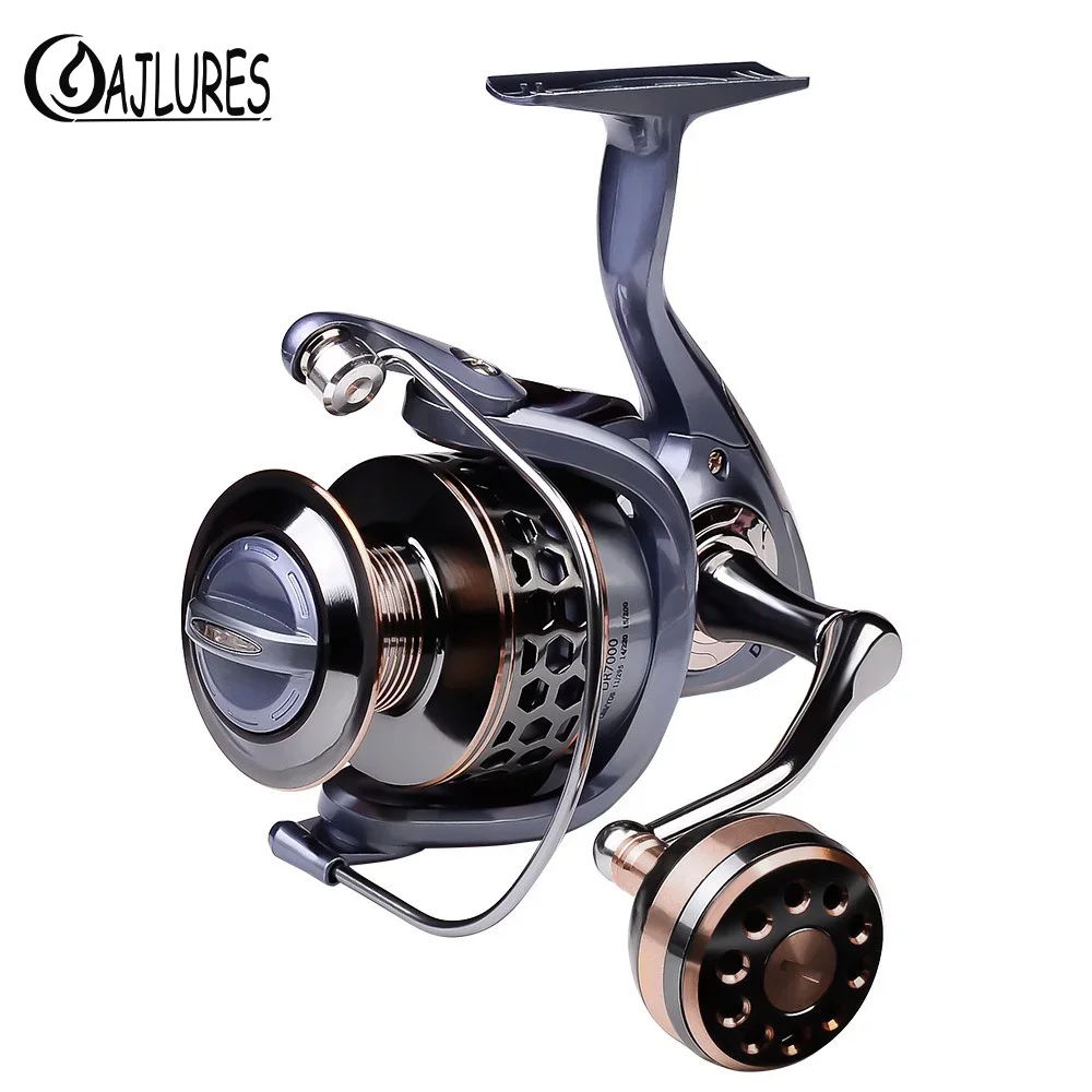 Spinning Reel DR2000 DR3000 DR4000 DR5000 DR6000 DR7000 Fishing Reel Casting Reel 5.2:1 Gear Ratio