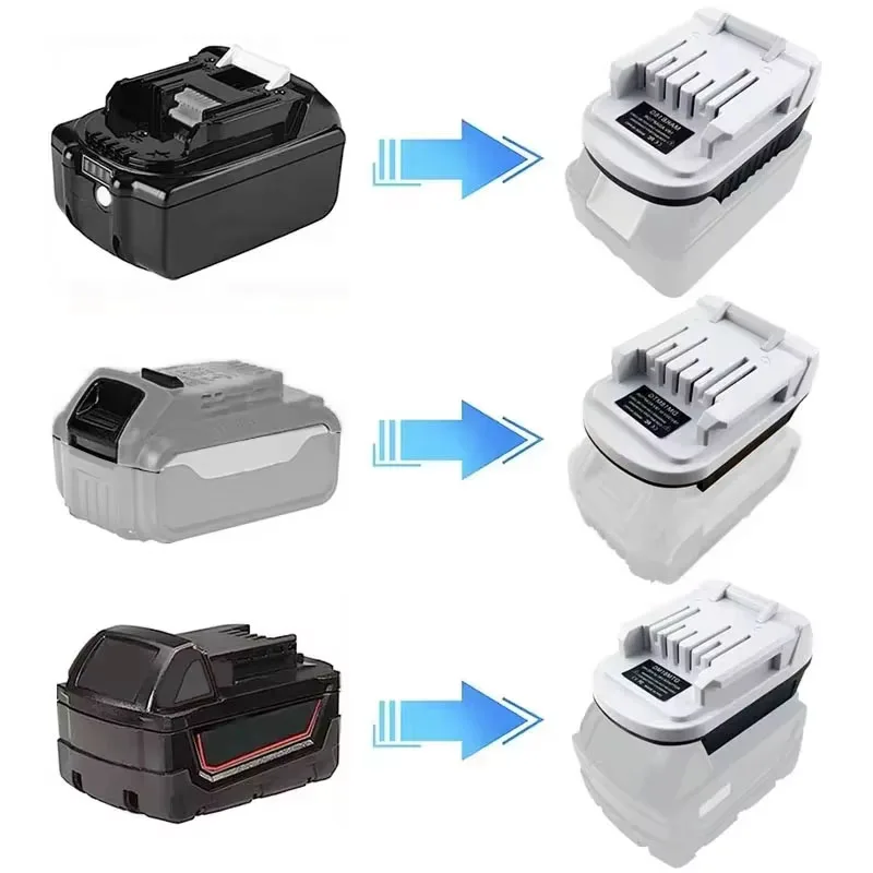

Battery Adapter For Makita/Dewalt/Bosch/Milwaukee 18V Li-ion Battery To Replace for Makita G series battery BL1811G BL1815G