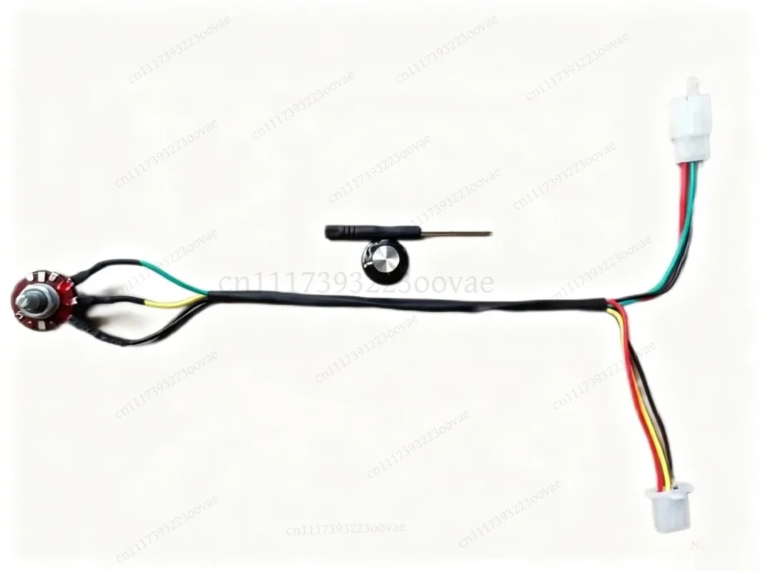 Adjustable Knob Speed Limiter For Elderly E‑Car 3‑Wheel Takeaway EV, Electric Scooter Speed Reduction Mod Replacement Spare Part