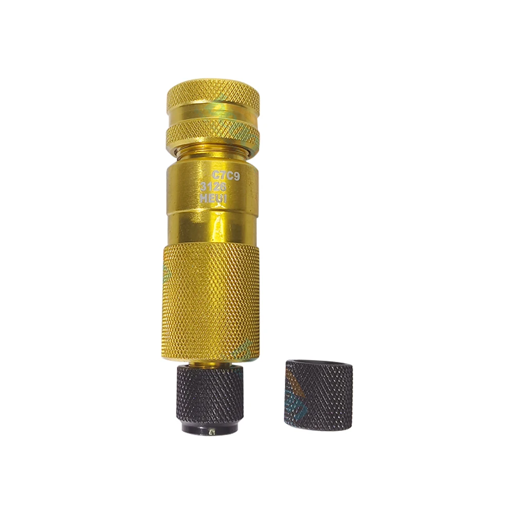 Common Rail Piezo Injector Needle Valve Stroke Measuring Seat for CAT C7 C9 Nozzle Needle Valve Gauge Seat