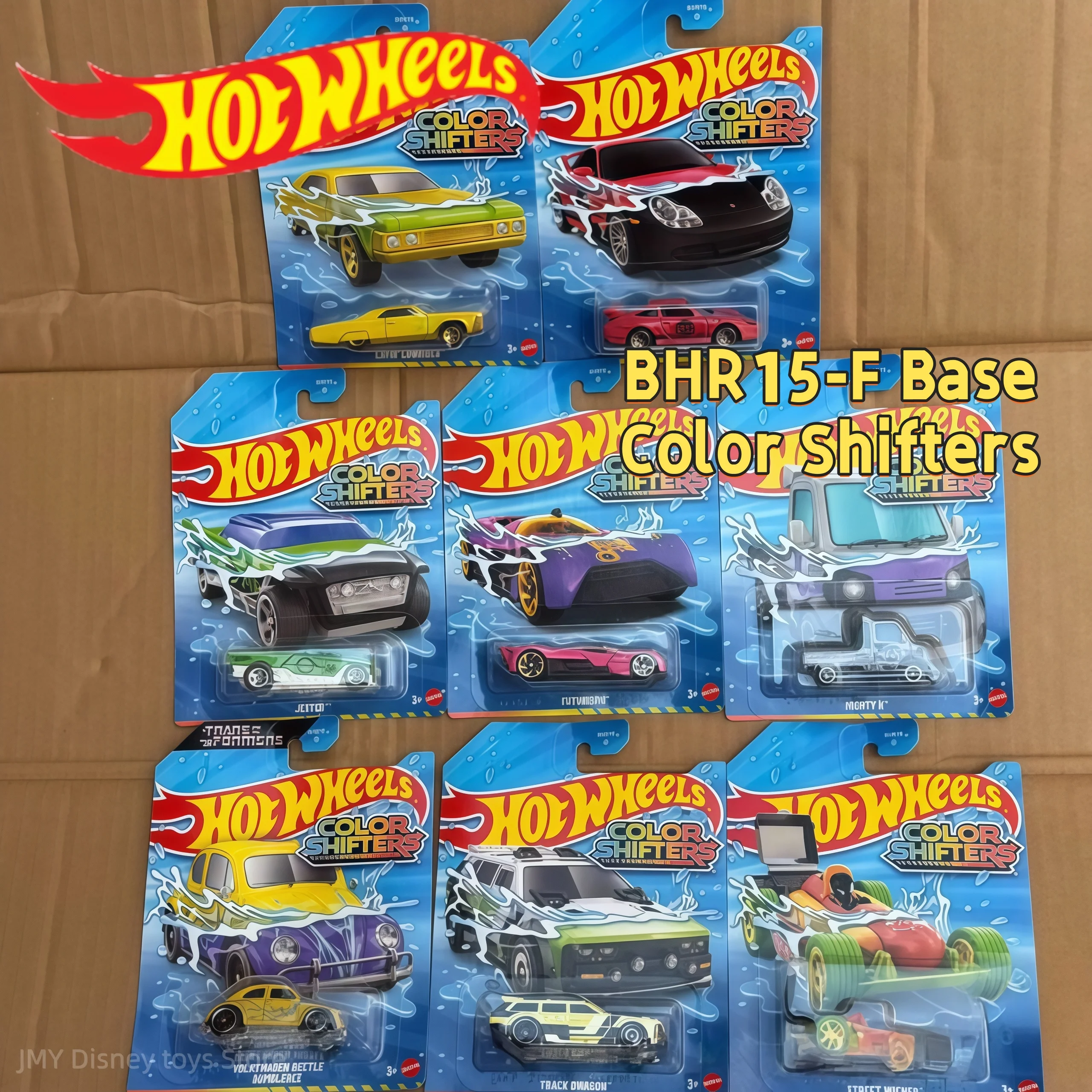 Hot Wheels BHR15-F Base Color Shifters New In Stock Original Porsche 911 Gt3 Diecast Vehicle Rubber Tire Fans For Collectible