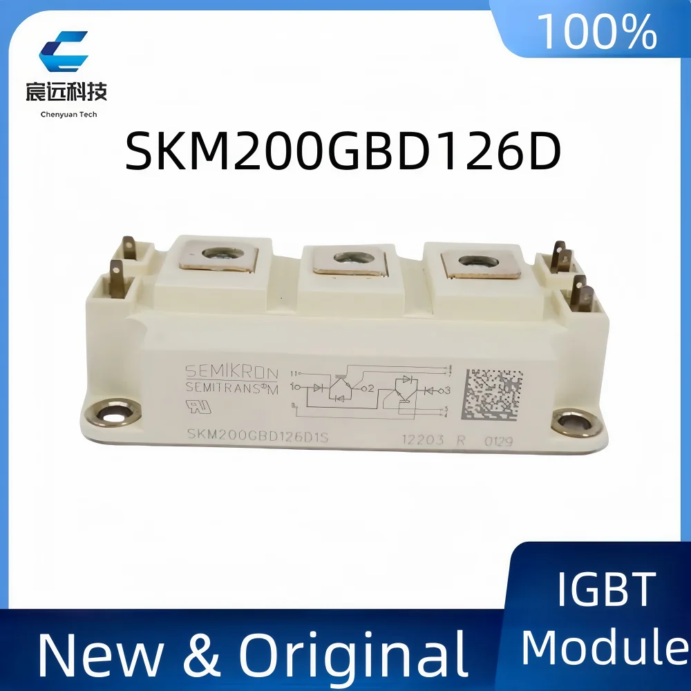 

SKM200GBD126D New Original IGBT Power Module semikron diode thyristor IGBT Module SKM 200GBD126D SKM200GBD126D