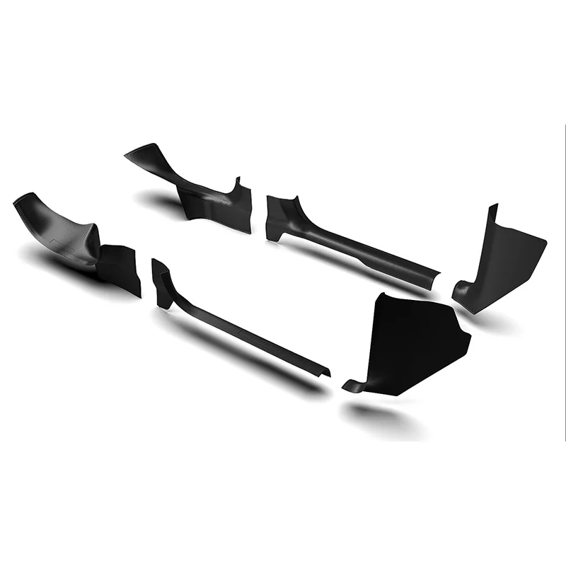 Protector de alféizar de puerta ABS para Tesla Model Y Juniper 2025 + umbral de puerta, placa protectora, Pedal, tira de protección contra patadas, almohadillas impermeables