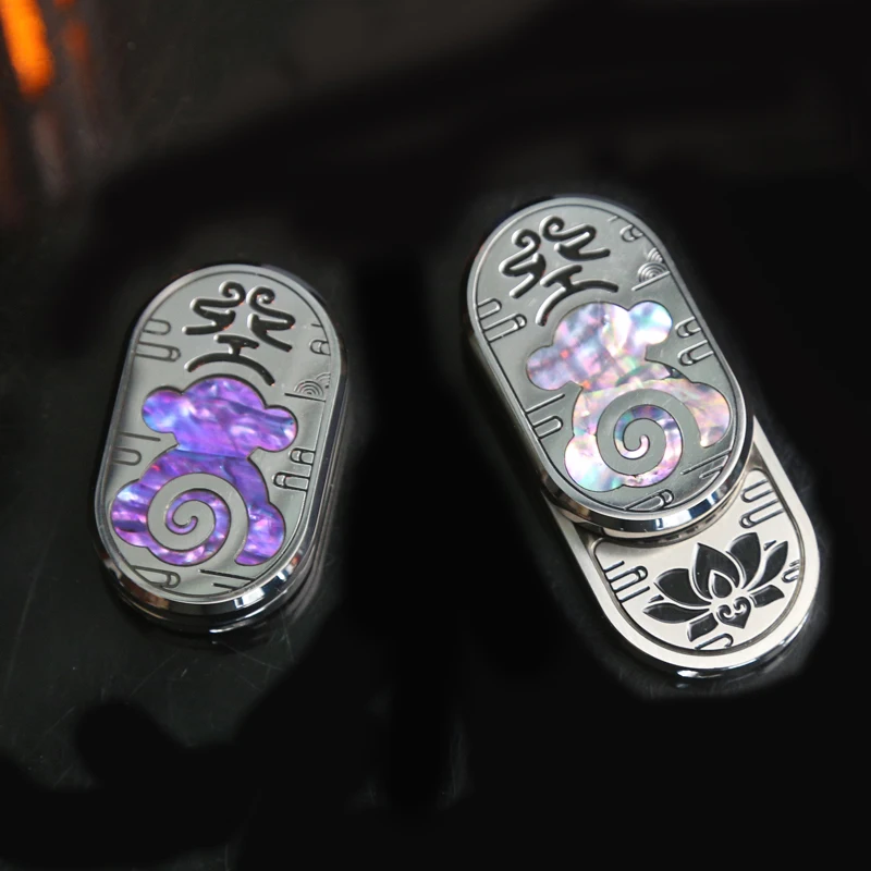 Wu Kong Fidget Slider Mechanic Fidget Slider Autism Metal EDC Fidget Toys Office Desk Toys Anxiety Stress Relief Toys Adult Gift