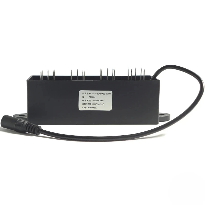 16 Head Negative Ion Generator High-power Negative Ion Module Car Interior Purification DC12V Deodorization