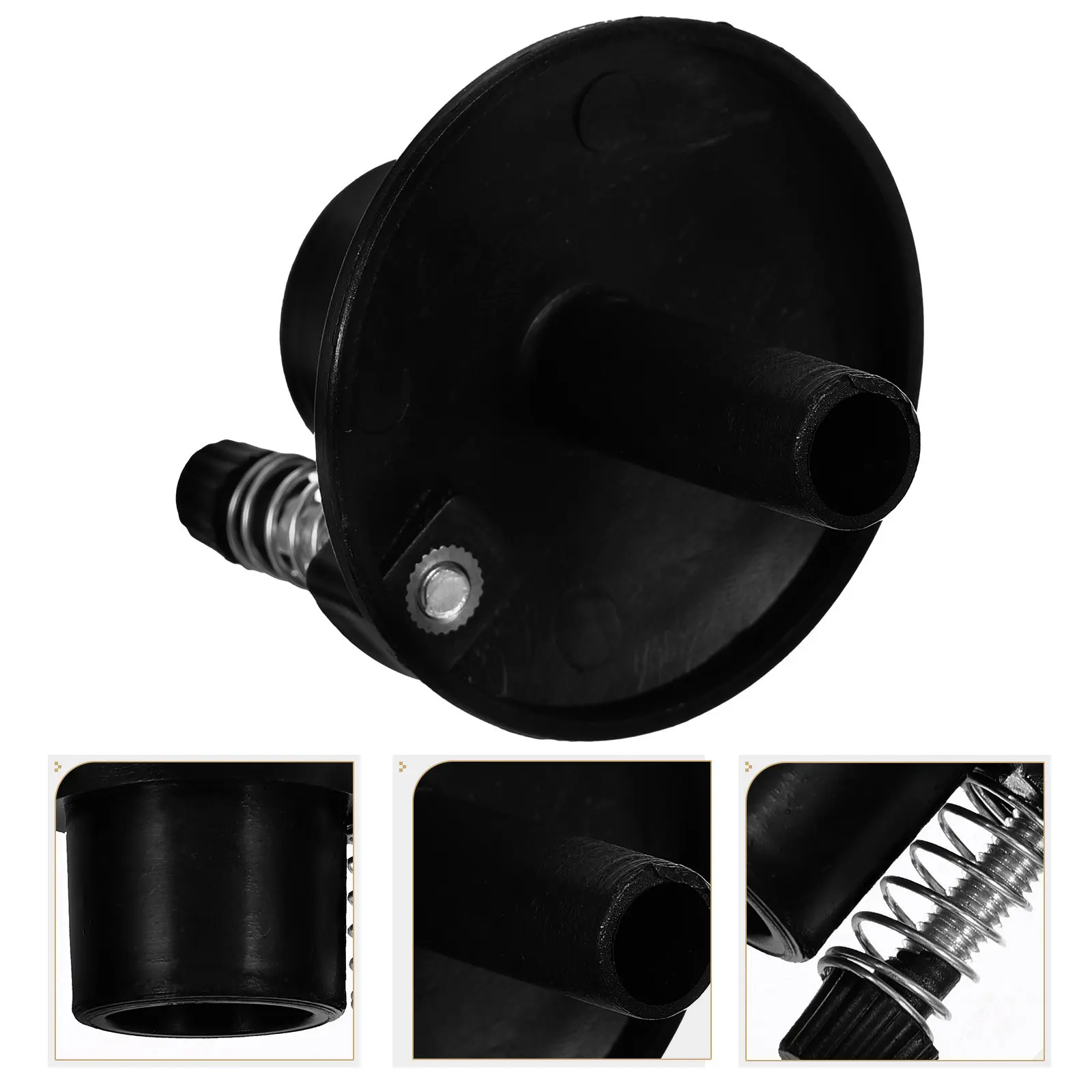 Hi-Hat Cymbal Support Holder Lightweight Portable Drum Accessory Stable Performance Cymbal Stand Base for All Standard Drum Kits