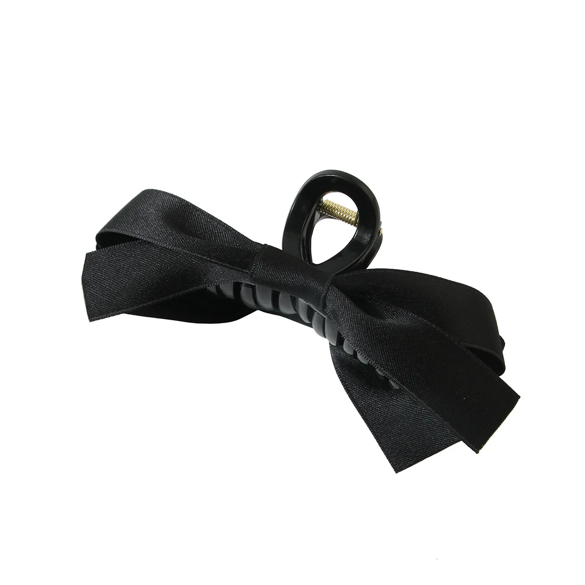 1 PC. Oversized Black Bow Clip. Hair Accessories. Female Back of the Head Clip. Hair Clip. Female Duckbill Clips.