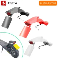 Modified Fenders Electric Scooter Rear Mudguard Kit for Xiaomi M365/Pro/1S Tire Mud Guard Fender License Fast Shipping