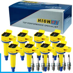 Ignition Coil Spark plug for Lexus GS430 SC430 LS430 GX470 LX470 LX570 TOYOTA 4RUNNER LAND CRUISER SEQUOIA TUNDRA 2UZ 3UZFE