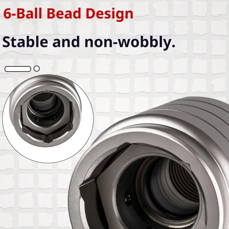 دقة موصلات مثقاب المياه M22 تصميم قياسي بخيط مانع للانزلاق لفترة طويلة مادة فولاذية 37 دينار أردني #3