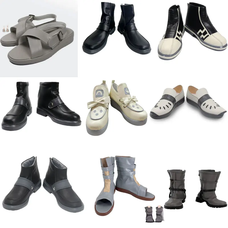 

Anime Shoes Amo Riyo Rudo Jabba August Tamsy Caines Cosplay Guita Li Glaze Comic Character Role Play Halloween Party Boots