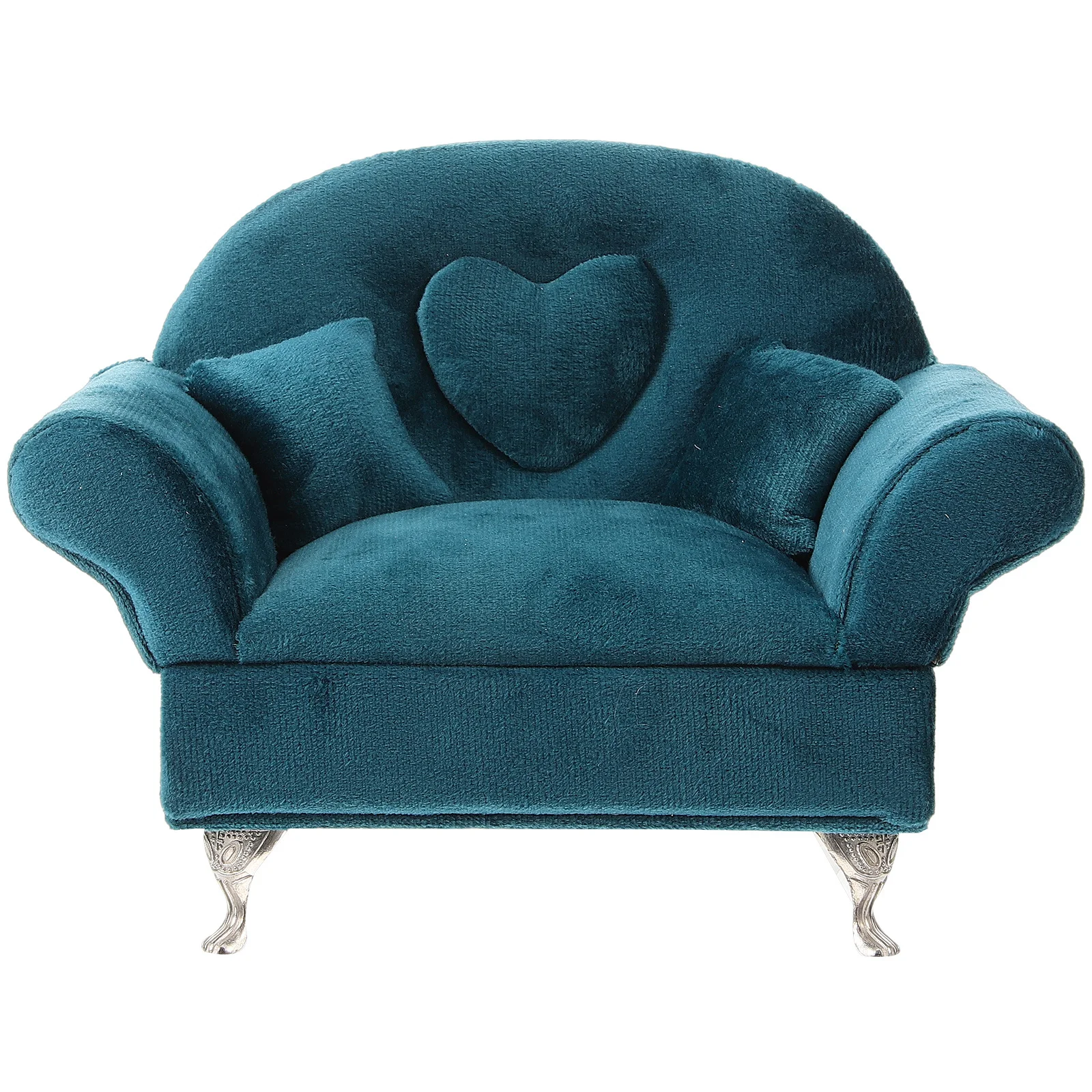 Portable Jewelry Box Sofa Necklace Earrings Organizer Small Jewelry Storage Organizer Travel Case Sofa Shaped Ornaments