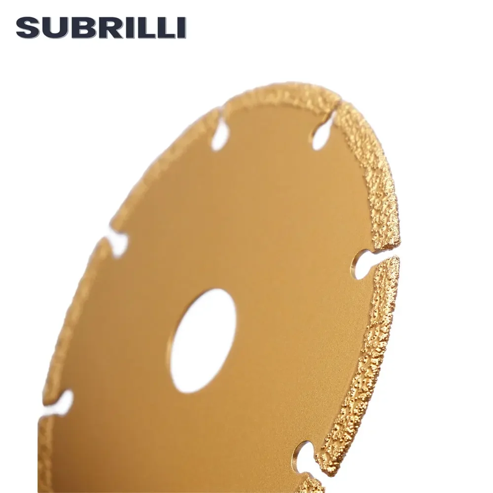 Subrilli 1pc 105mm disco de corte 4 Polegada lâmina serra diamante rebolo ferramenta roda rotativa para cerâmica vidro exportação ferramenta corte