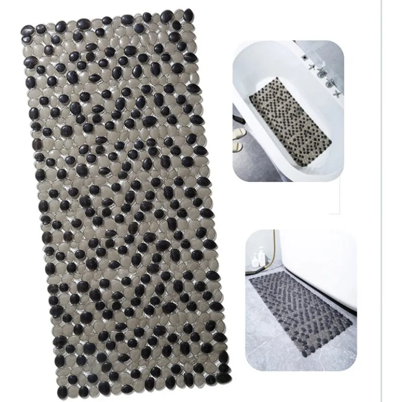 2pcs Pebbles Rug Bathroom Non-slip Floor Mats Home Appliance Floor Mat Carpets Bathroom Accessories