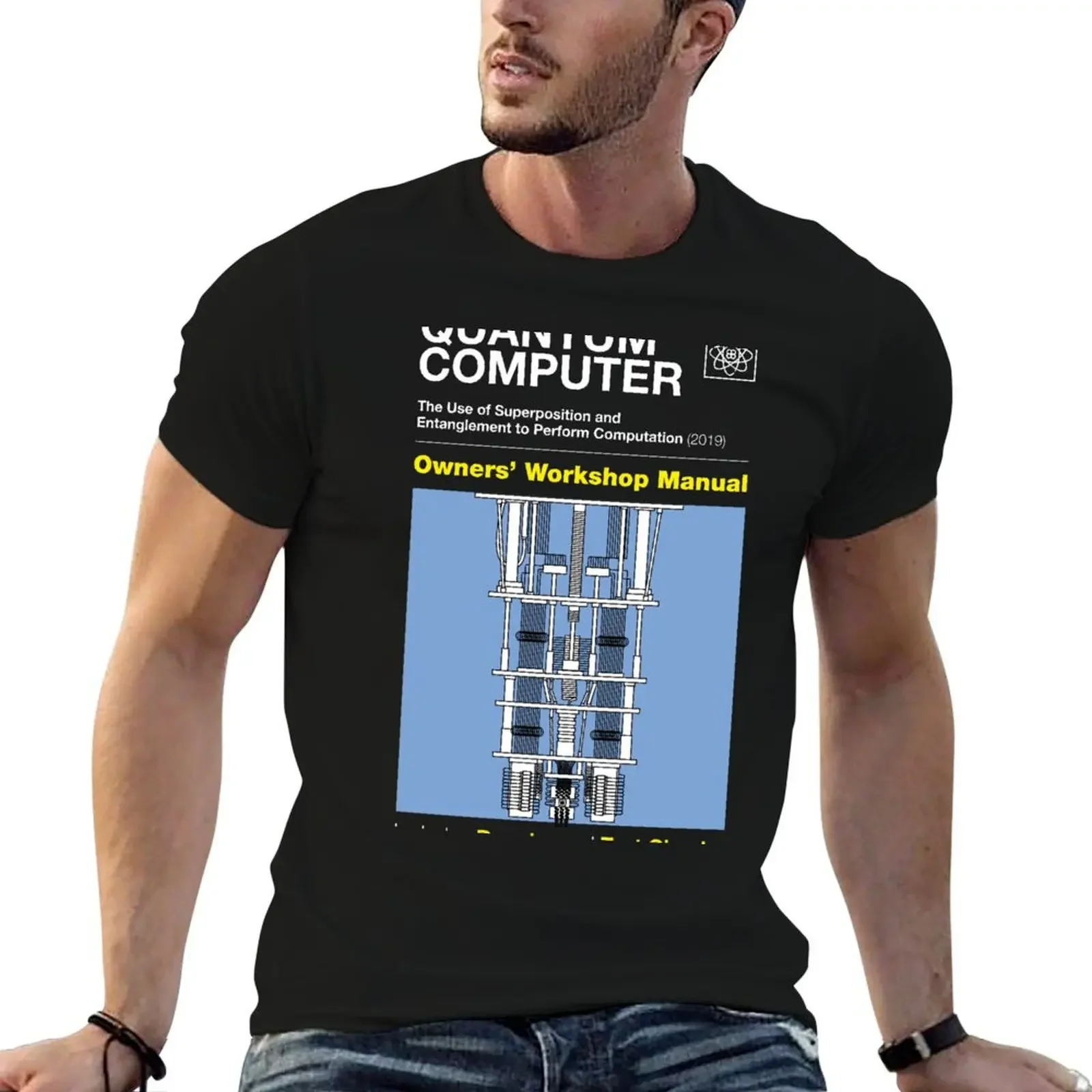 Quantum Computer - Owners Manual T-Shirt Aesthetic clothing summer tops funny t shirts for men