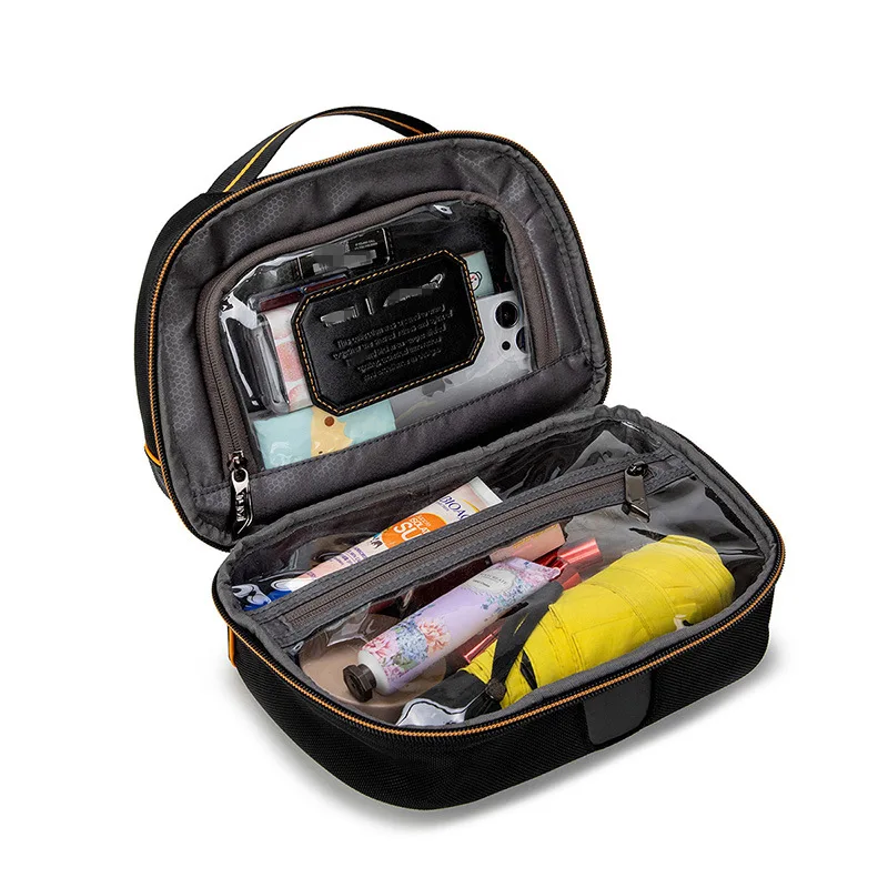 

Ballistic Nylon Unisex Travel Toiletry Bag & Cosmetic Case 373006