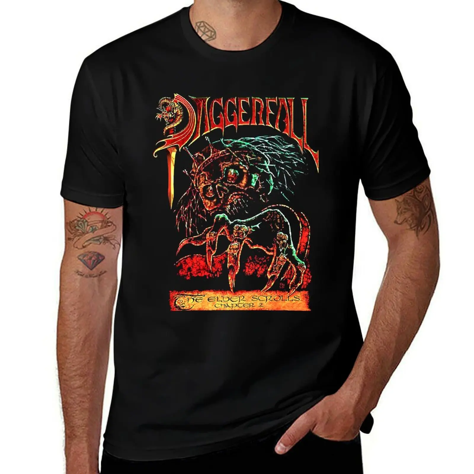 Official Merchandise of Daggerfall T-Shirt Holiday All Match T-Shirt