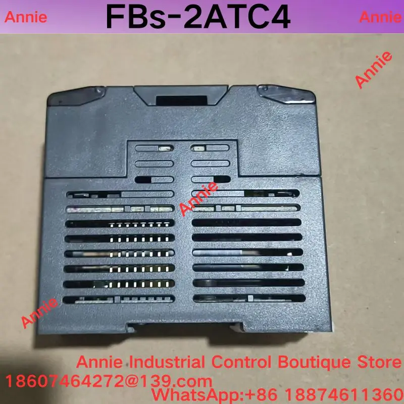 Second-hand test OK  PLC Expansion Module FBS-2ATC4