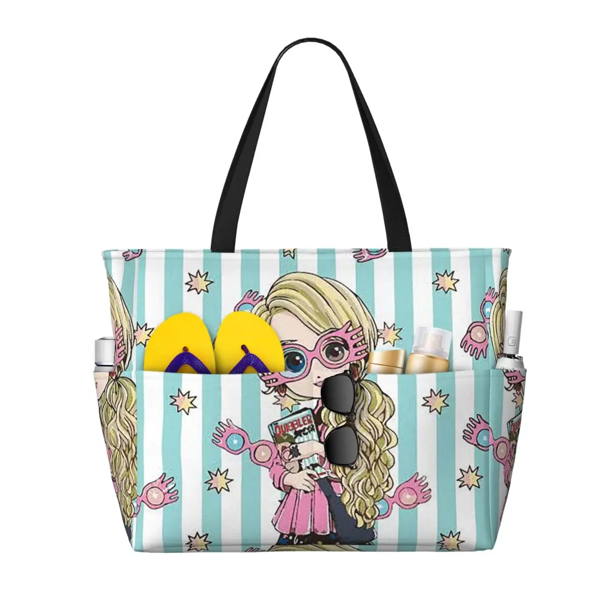 

Luna L-Lovegoods Пляжная большая сумка для очков Спортивная сумка для занятий йогой в тренажерном зале Большая большая сумка Женская дорожная сумка Сумка для фитнеса